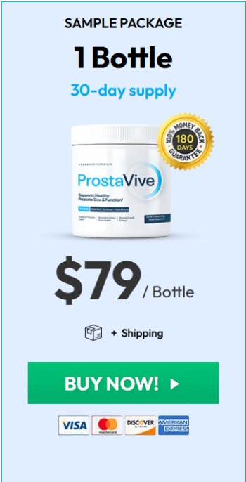 ProstaVive Buy 1 Bottle
